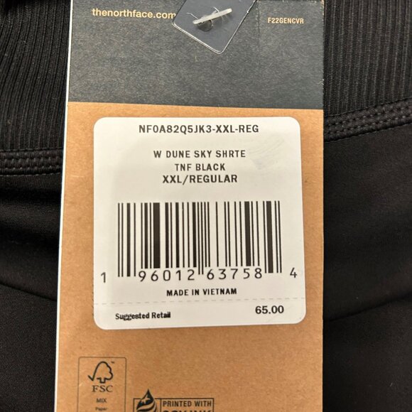 The North Face Women’s Dune Sky Tights Shorts XXL w/pockets - Picture 2 of 4